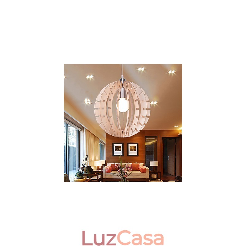 Lustre de madeira Vintage Others