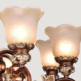 Lustre Tradicional Clássico Retro Metal