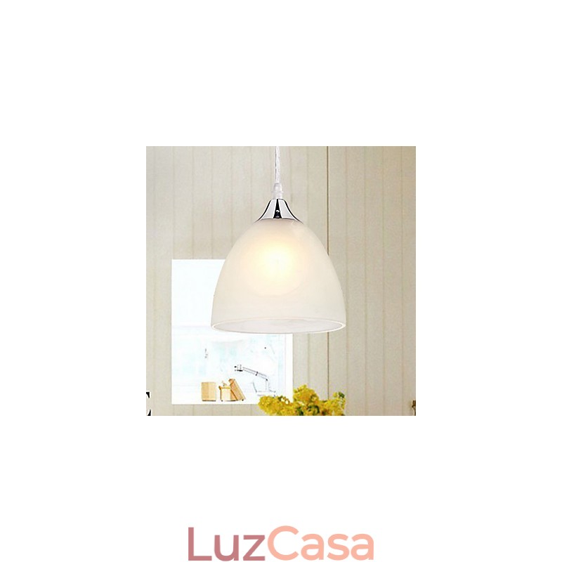 Luminária pendente moderna e contemporânea em forma de tigela