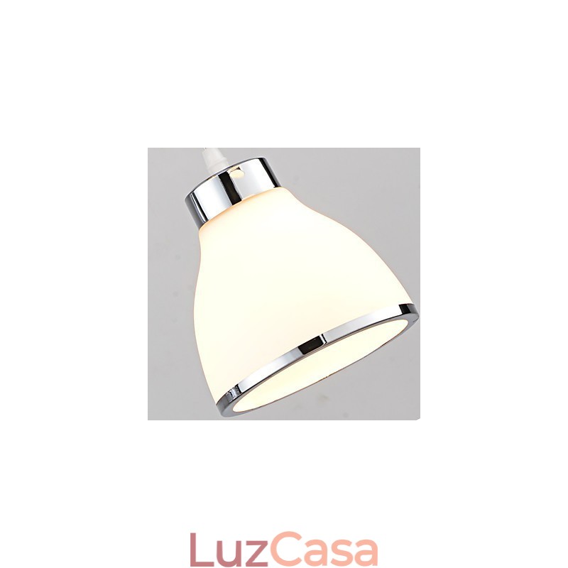 Luminárias pendentes modernas contemporâneas de metal