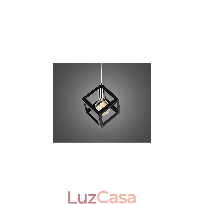 Lustre de metal com pintura em estilo clássico tradicional mini