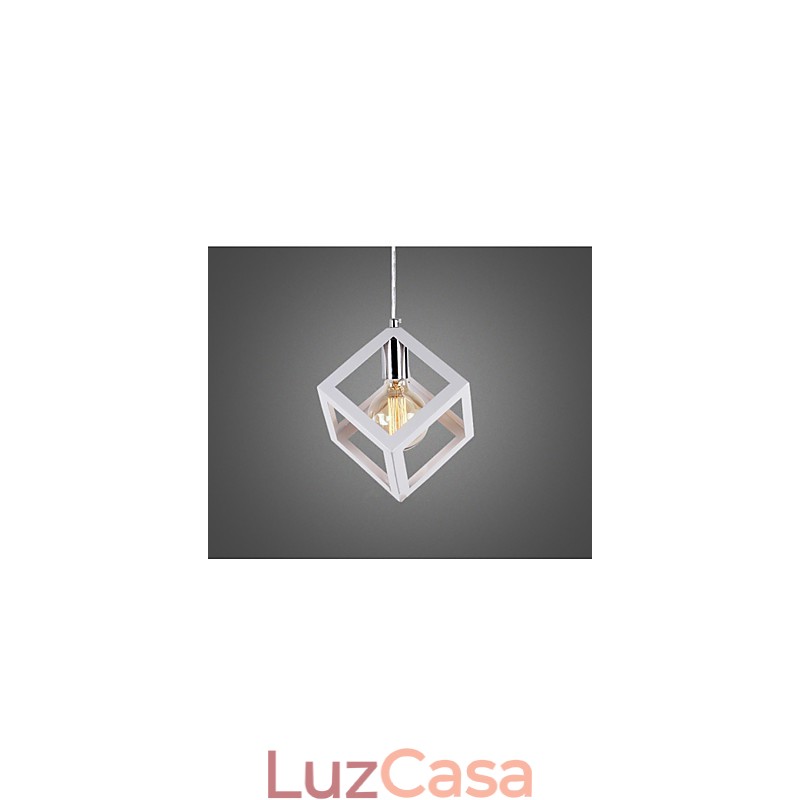 Lustre de metal com pintura em estilo clássico tradicional mini