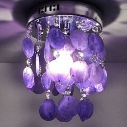 Luminária pendente cromada estilo mini contemporânea moderna