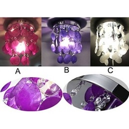 Luminária pendente cromada estilo mini contemporânea moderna