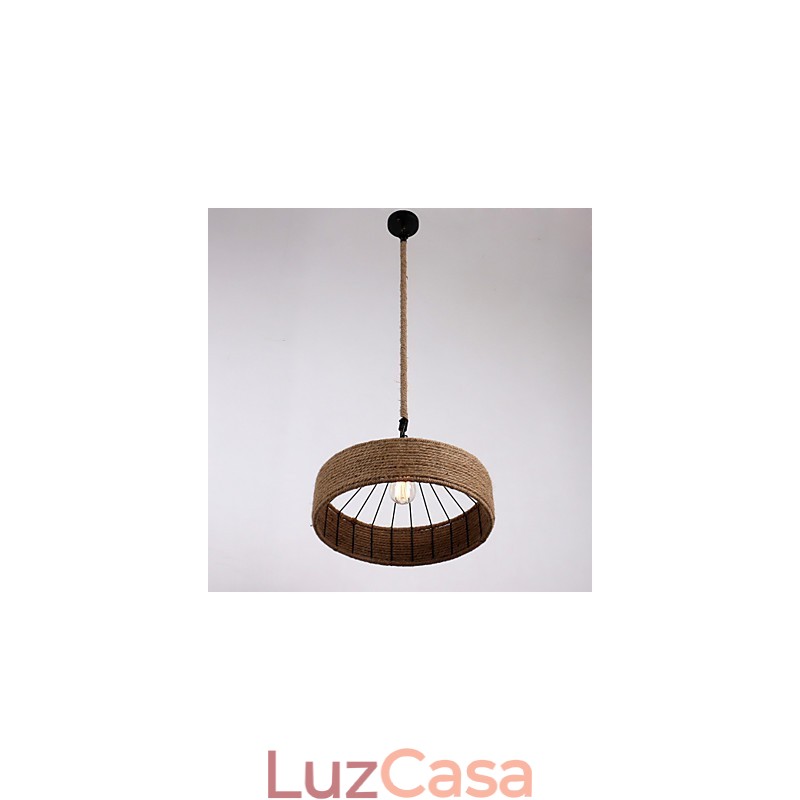 1 Luz Pendente de Corda de Luz Mini Estilo Moderno Contemporâneo Country