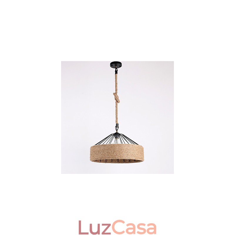 1 Luz Pendente de Corda de Luz Mini Estilo Moderno Contemporâneo Country