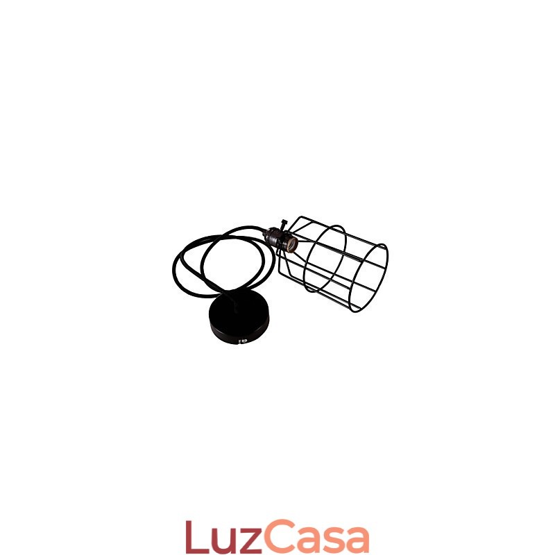 Estilo Mini Retro Pintura Metal Pendente Luz Garagem