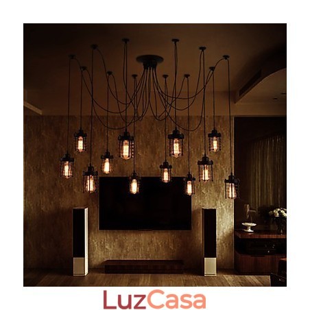 Pingente de flor de beleza de cabeça retrô americana country 12