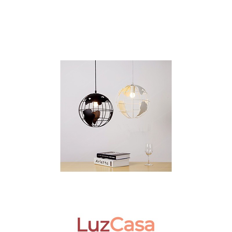 Luminária pendente moderna contemporânea Country Globe