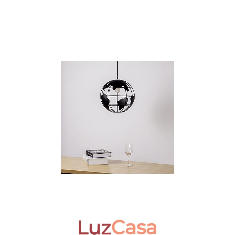 Luminária pendente moderna contemporânea Country Globe