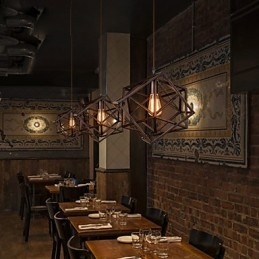 Retro Classic Metal Ceiling Lights Simples Luminárias Pendentes Café Luminária Pendente