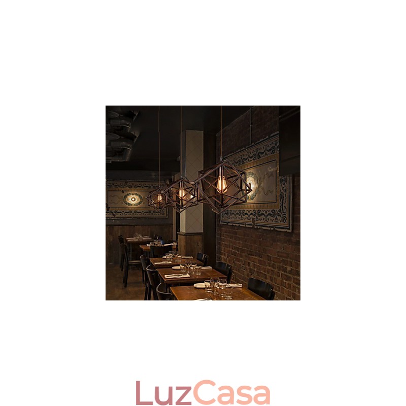 Retro Classic Metal Ceiling Lights Simples Luminárias Pendentes Café Luminária Pendente