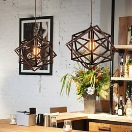 Retro Classic Metal Ceiling Lights Simples Luminárias Pendentes Café Luminária Pendente