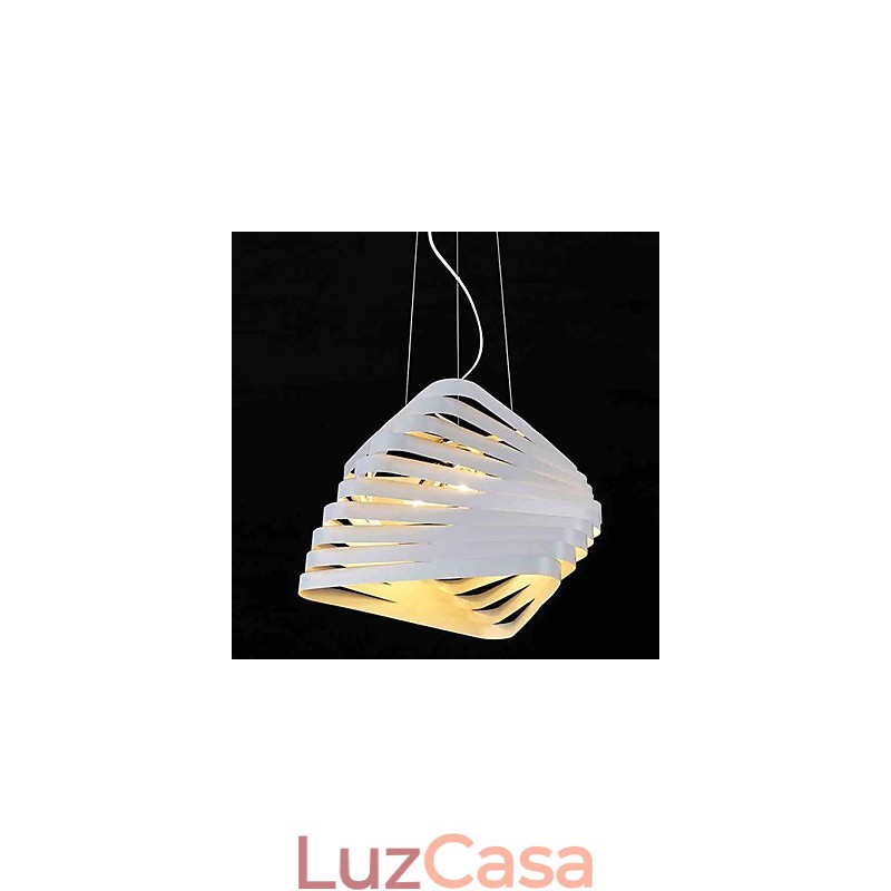 Lustre 1 Luz Simples Moderno Artístico