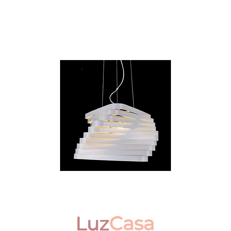Lustre 1 Luz Simples Moderno Artístico