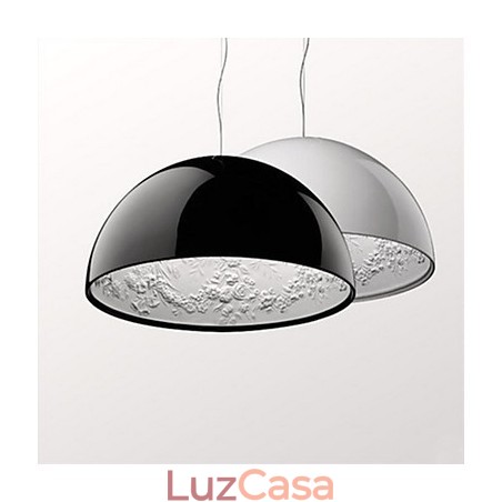 Luminária pendente de resina com pintura contemporânea moderna Luminária pendente de resina com pintura contemporânea moderna