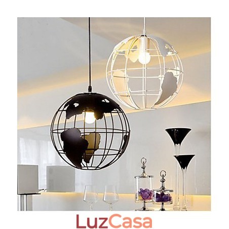Luminária pendente nórdica moderna simples e simples de cabeça única Luminária pendente nórdica moderna simples e simples de cabeça única