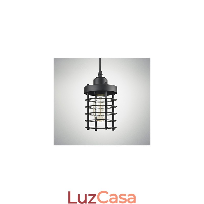 Luminária de teto retrô, lustre industrial de ferro vintage, luminária pendente para loja