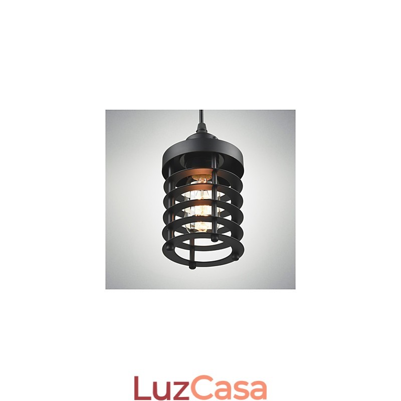 Luminária de teto retrô, lustre industrial de ferro vintage, luminária pendente para loja