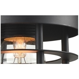 Luminária de teto retrô, lustre industrial de ferro vintage, luminária pendente para loja