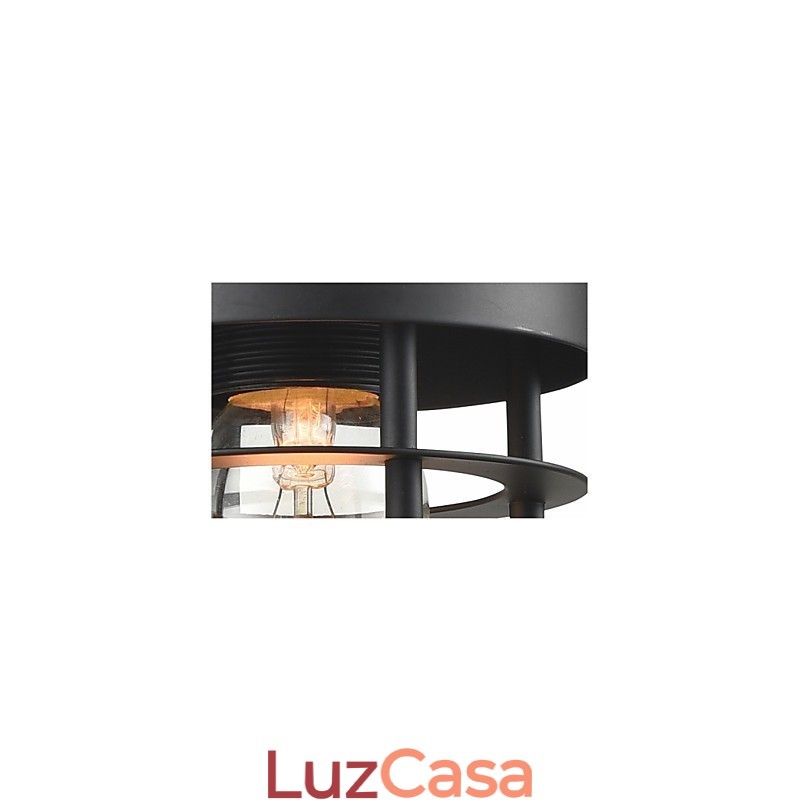 Luminária de teto retrô, lustre industrial de ferro vintage, luminária pendente para loja