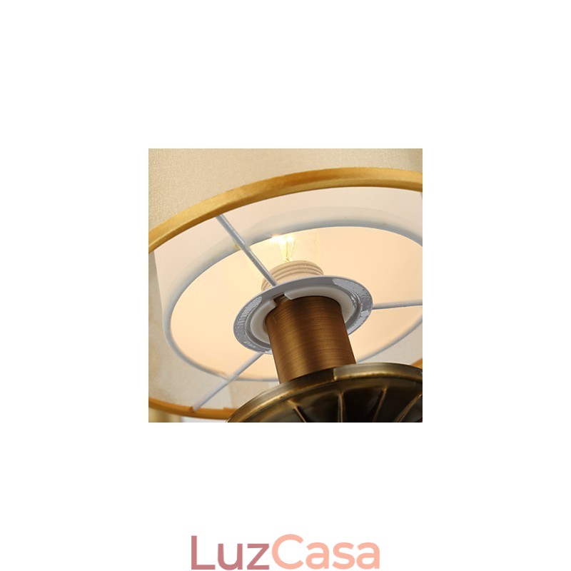 Lustre de metal galvanizado estilo vintage rústico Lodge Mini