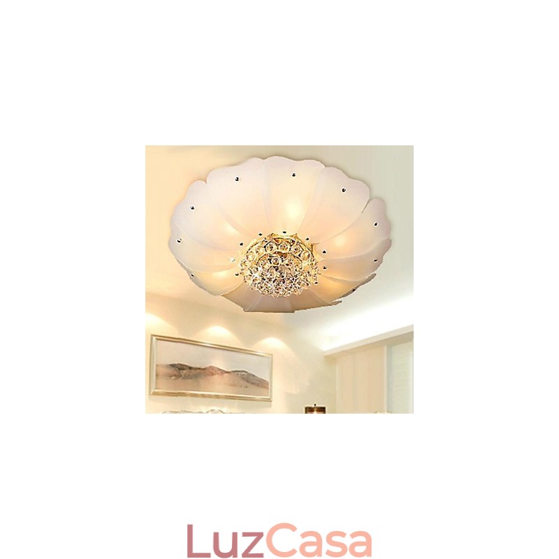 Lustre moderno contemporâneo tradicional clássico rústico lodge vintage retrô cristal galvanizado metal lustre pingente luz
