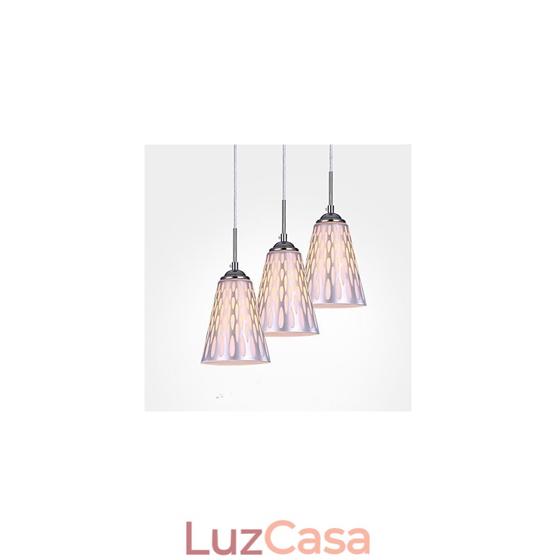 Luminárias de teto e lanternas modernas e simples para jantar
