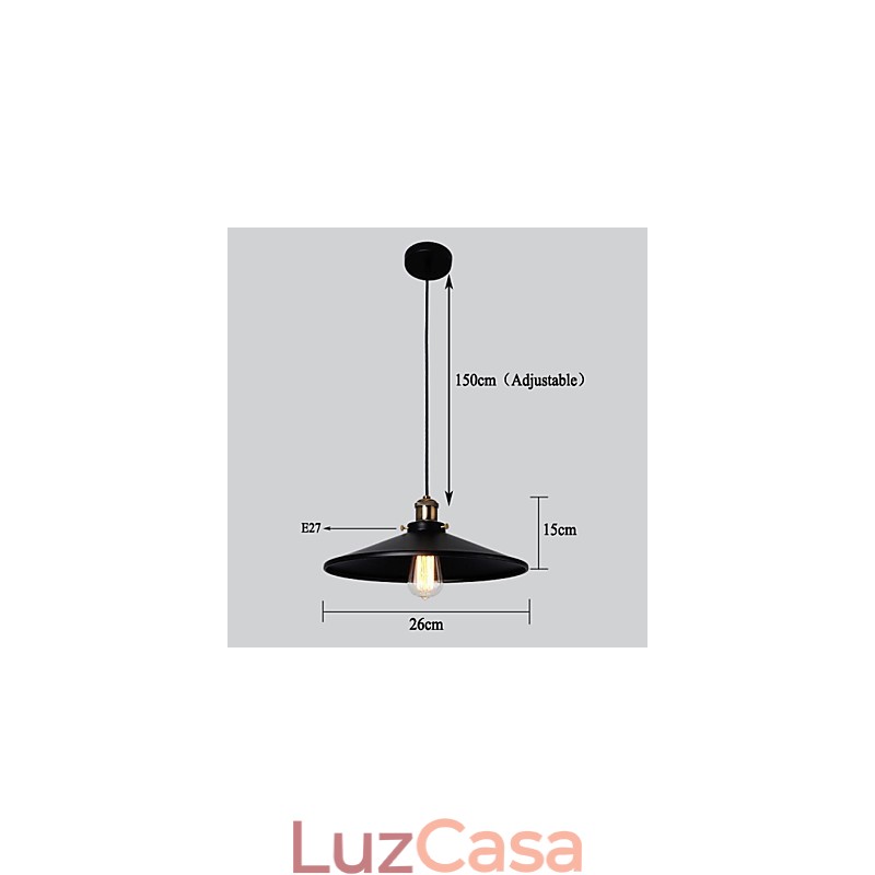 Estilo europeu retro clássico pingente luz arte droplight