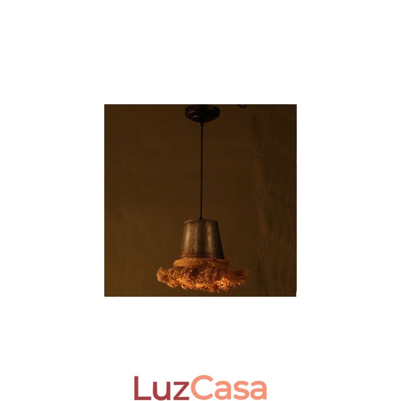 Faça o antigo lustre de corda criativo