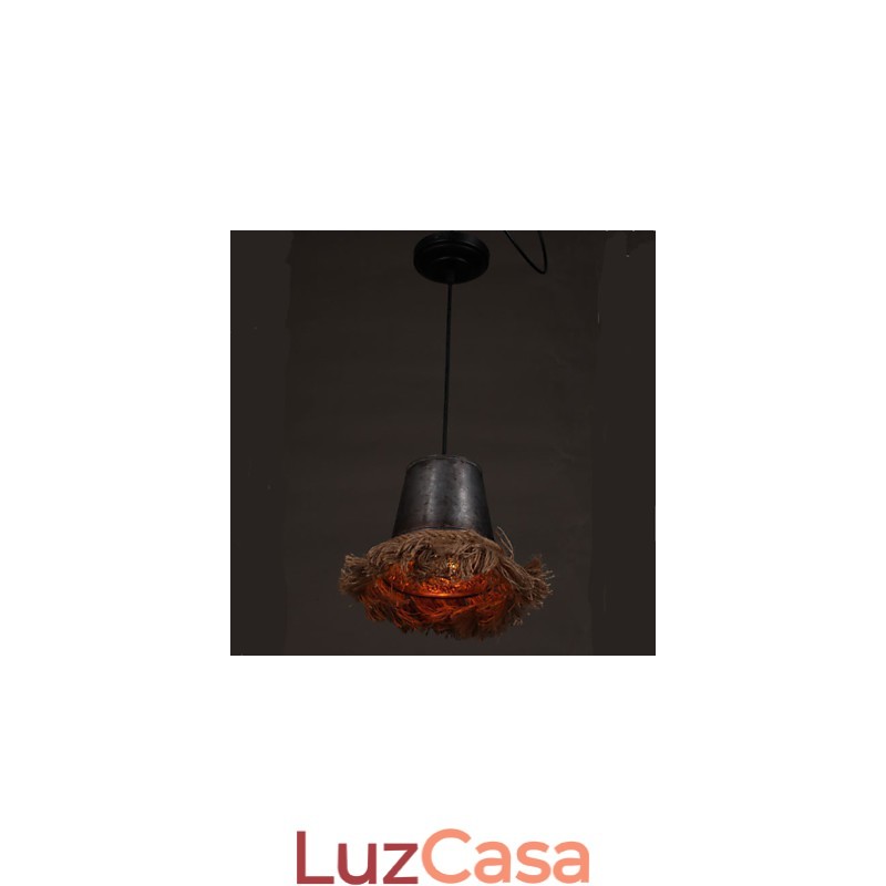 Faça o antigo lustre de corda criativo