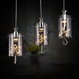 Moderno Contemporâneo Cristal Outros Vidro Pendente Luz