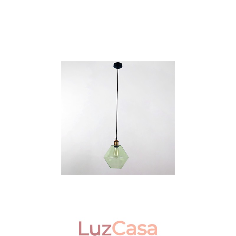 Vidro 1 Luz Artístico Minimalista Pendente