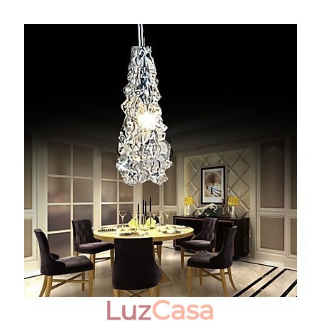 Lustre Tradition Classic Vidro Transparente 1 Luz Lustre Tradition Classic Vidro Transparente 1 Luz