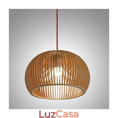 Estilo de design Circular Recurso L Pendente Luz 1 Luz Madeira Estilo de design Circular Recurso L Pendente Luz 1 Luz Madeira