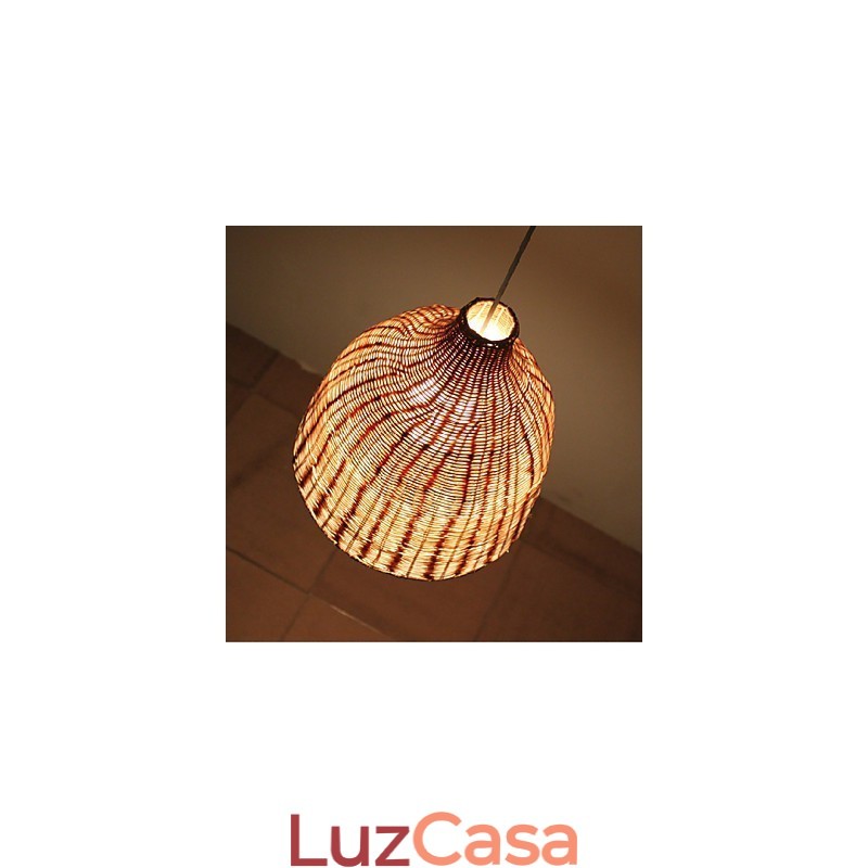 Estilo Rural Cany Art Criativo Feito à Mão Por The Cane Makes Up Droplight Lamp