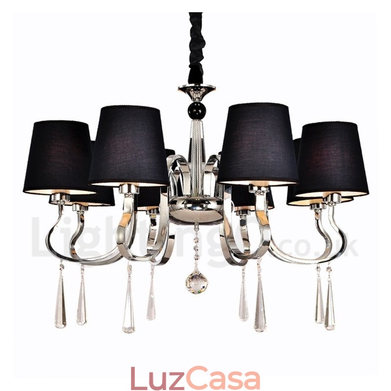 Lustre moderno contemporâneo tradicional clássico rústico chalé vintage country island metal cromado