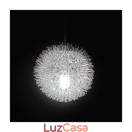 Luminária pendente de metal globo contemporânea moderna