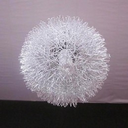 Luminária pendente de metal globo contemporânea moderna