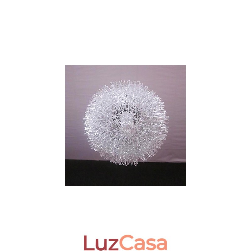 Luminária pendente de metal globo contemporânea moderna