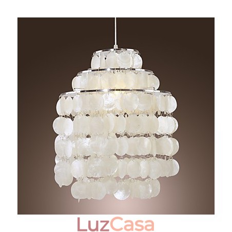 Luminária pendente cromada estilo mini contemporânea moderna Luminária pendente cromada estilo mini contemporânea moderna