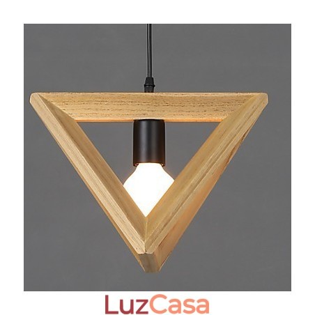 Luminária pendente de madeira moderna Luminária pendente simples Luminária pendente de café Luminária pendente de madeira moderna Luminária pendente simples Luminária pendente de café