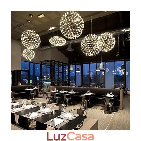 Lustre Contemporâneo Criativo Redondo Droplight Lâmpada Luz Lustre Contemporâneo Criativo Redondo Droplight Lâmpada Luz