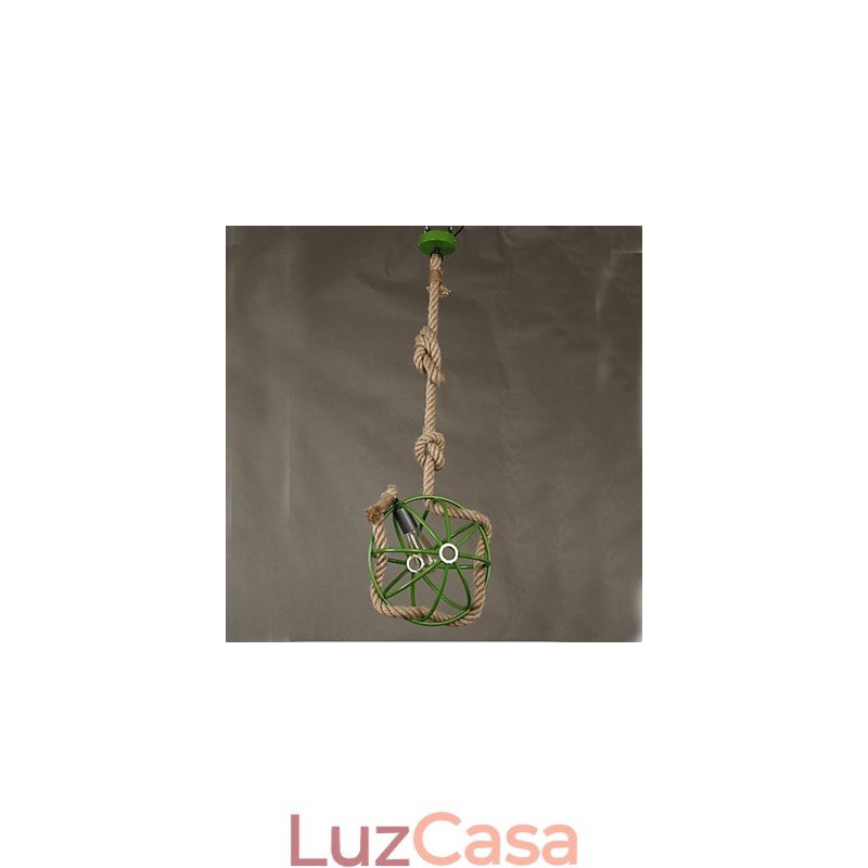 Retro Café Art Lustre Lustre Corda