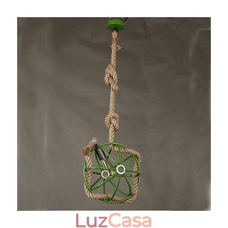 Retro Café Art Lustre Lustre Corda