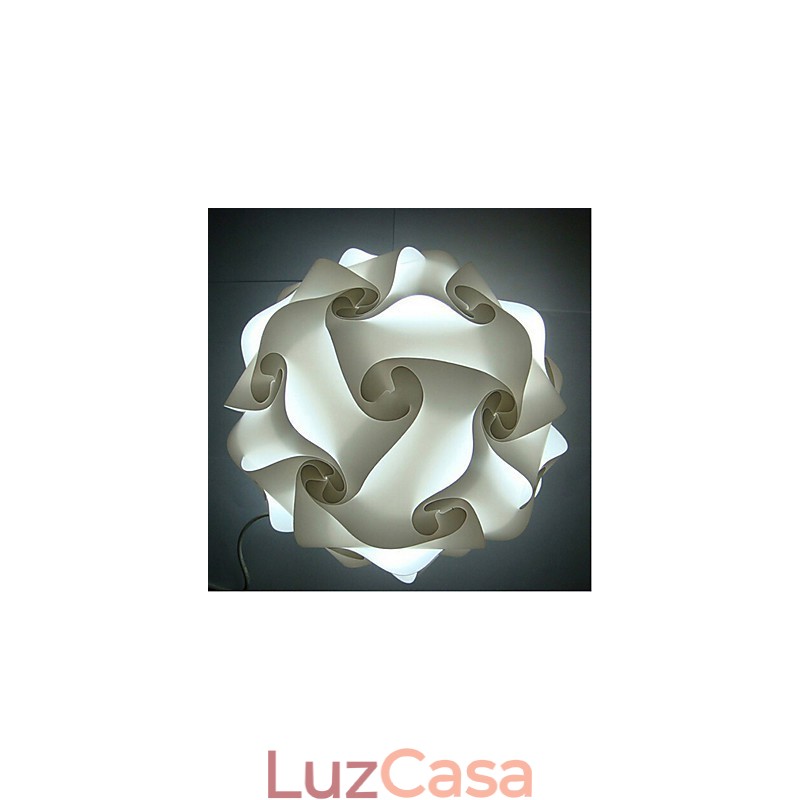 Luminária pendente moderna DIY de esfera 25cm