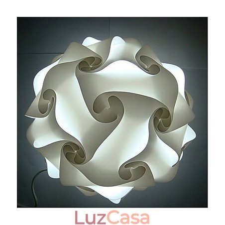 Luminária pendente moderna DIY de esfera 25cm Luminária pendente moderna DIY de esfera 25cm