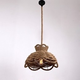 Luzes pendentes estilo mini moderno contemporâneo country iluminação de corda