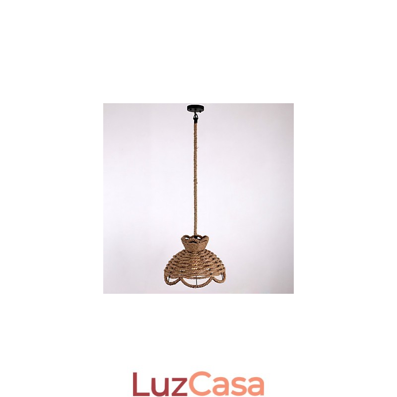 Luzes pendentes estilo mini moderno contemporâneo country iluminação de corda