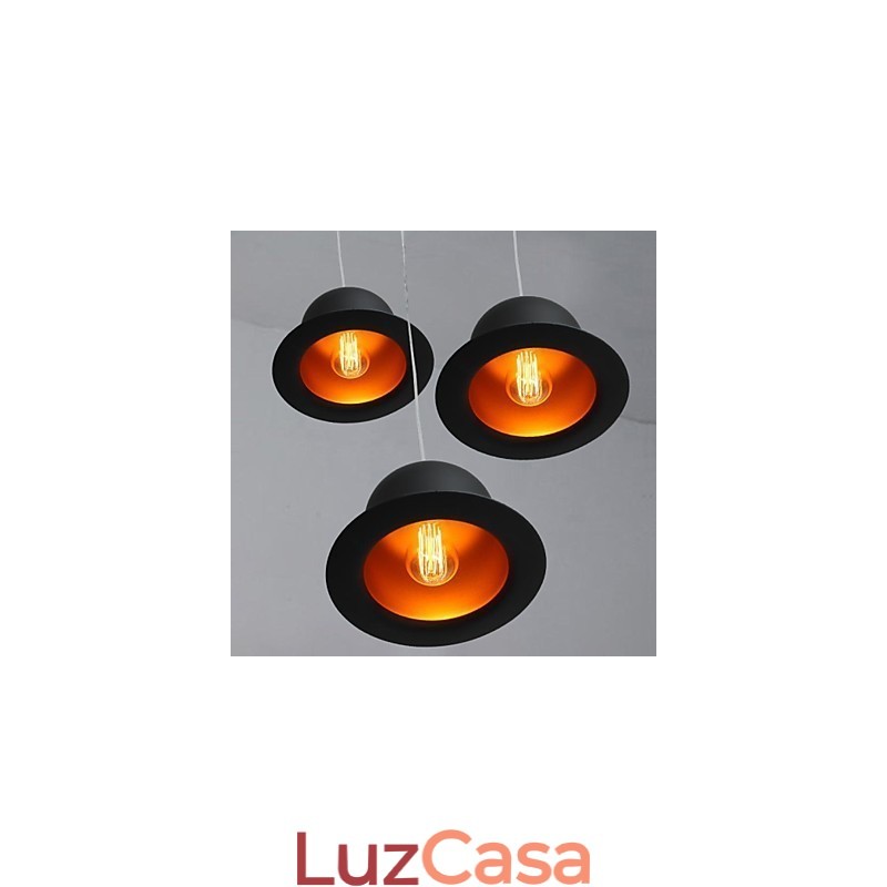 Europeu O Chapéu de Cerimônia Britânico Estilo Rural Moda Criativa Lâmpada de Cúpula Luz